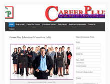 Tablet Screenshot of careerplusworld.com